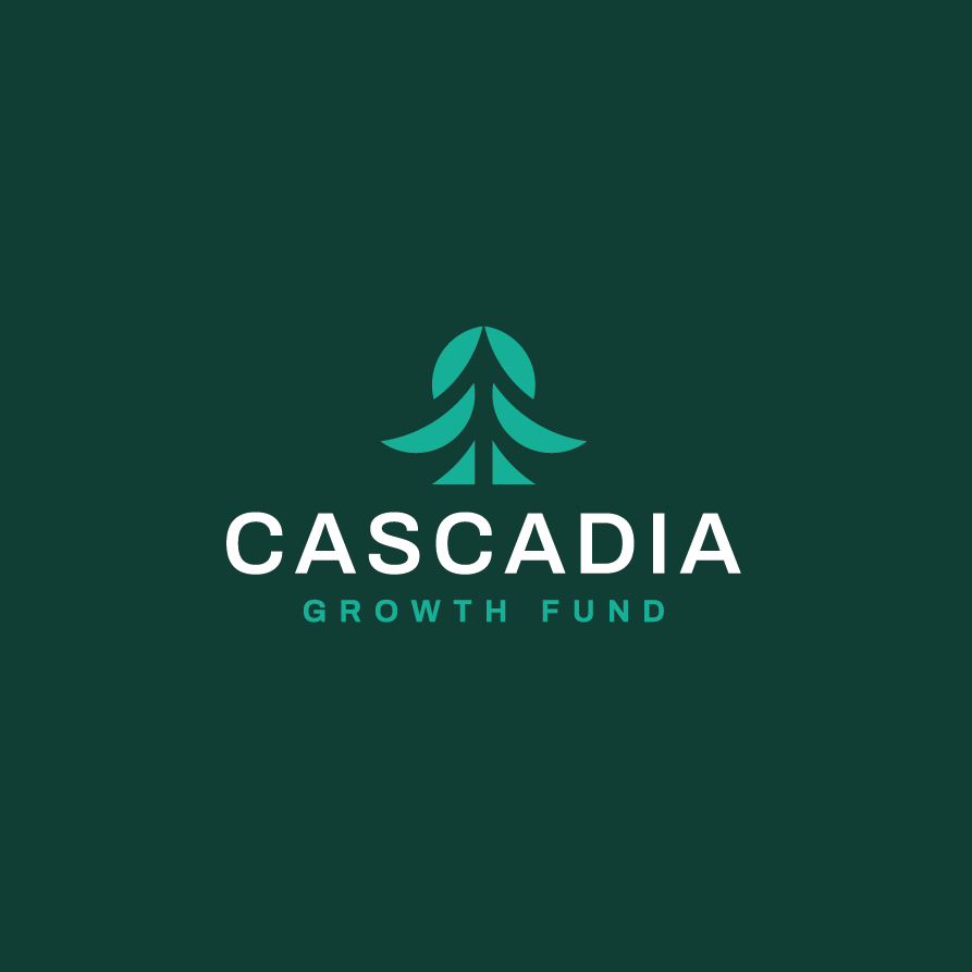 Abstract symbol logo design for growth fund firm