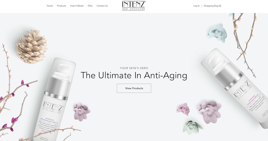 Most popular types of websites example: Ecommerce