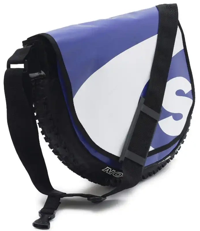 Schwalbe bike tire bag using recycled materials