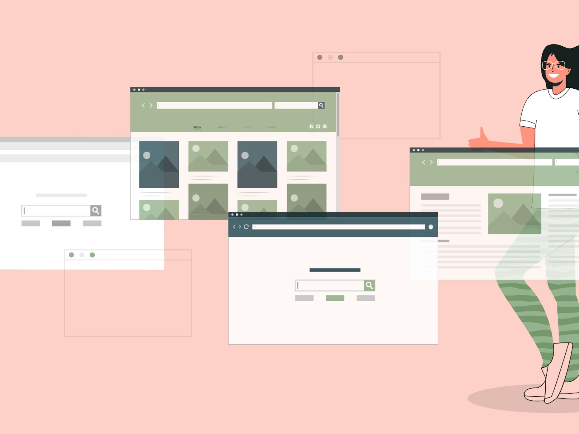 The 5 best types of website layouts: examples and guidelines - 99designs