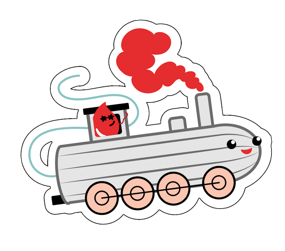tampon train animation