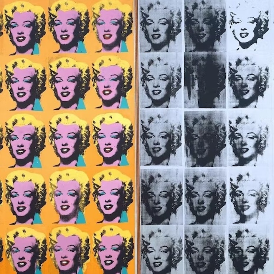 Andy Warhol’s Marilyn Diptych