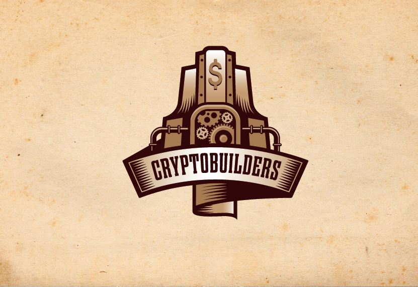 steampunk cryptocurrency logo]