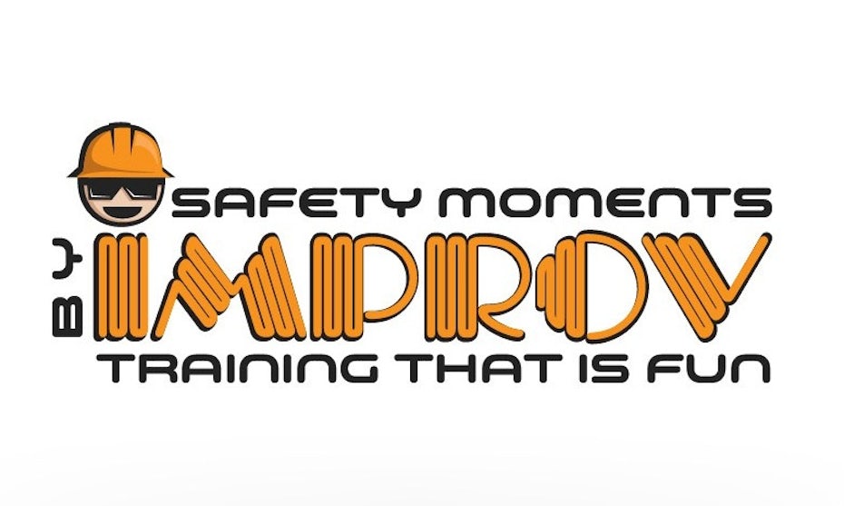 wordmark logo featuring a face wearing a hard hat to represent orange color meanings