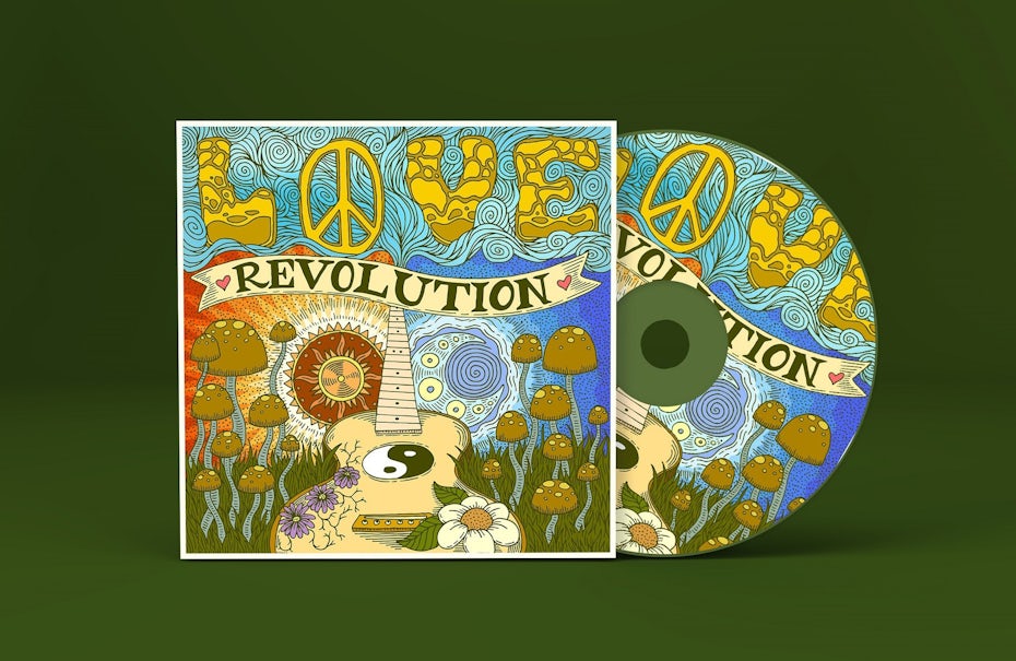 Love Revolution album cover