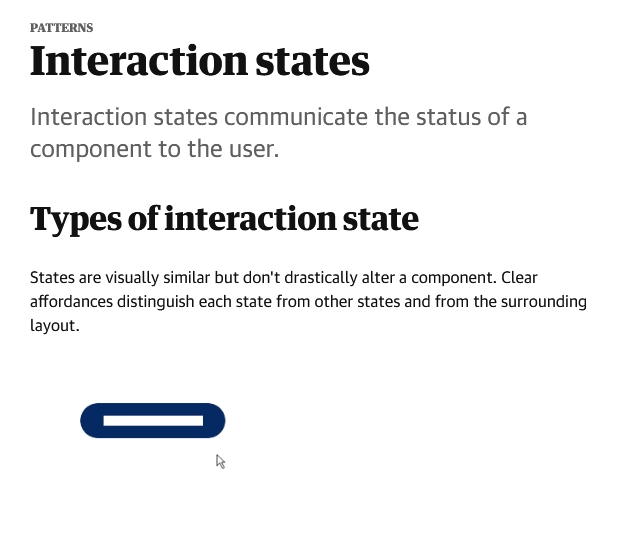 Animated GIF of a hover interaction on G Source.