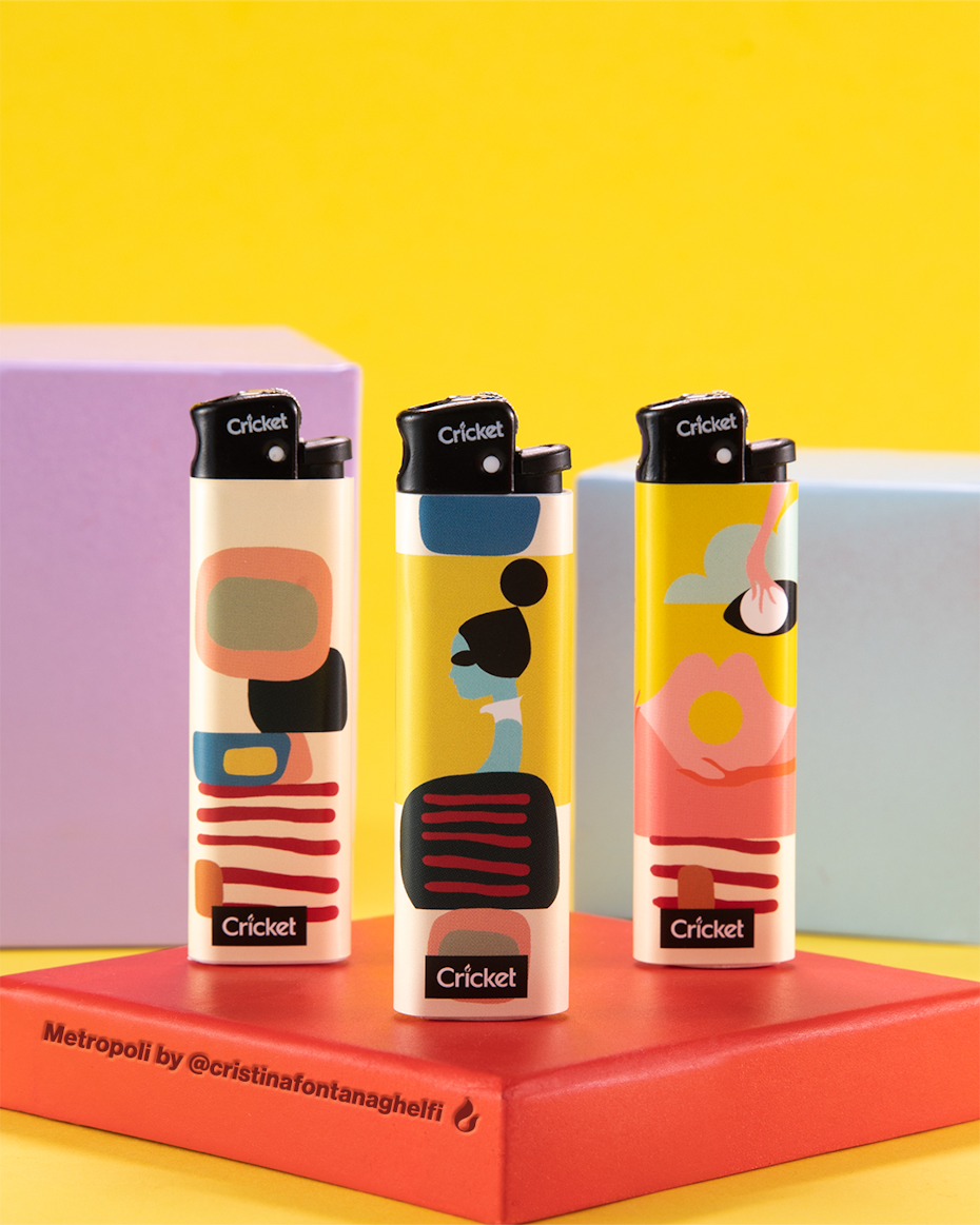 Cricket Lighters drop new limited edition collections with 99designs