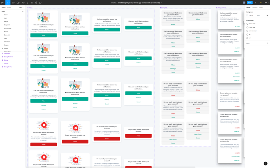 Orbit, Kiwi’s design system, covers a vast array of components, patterns, and content.