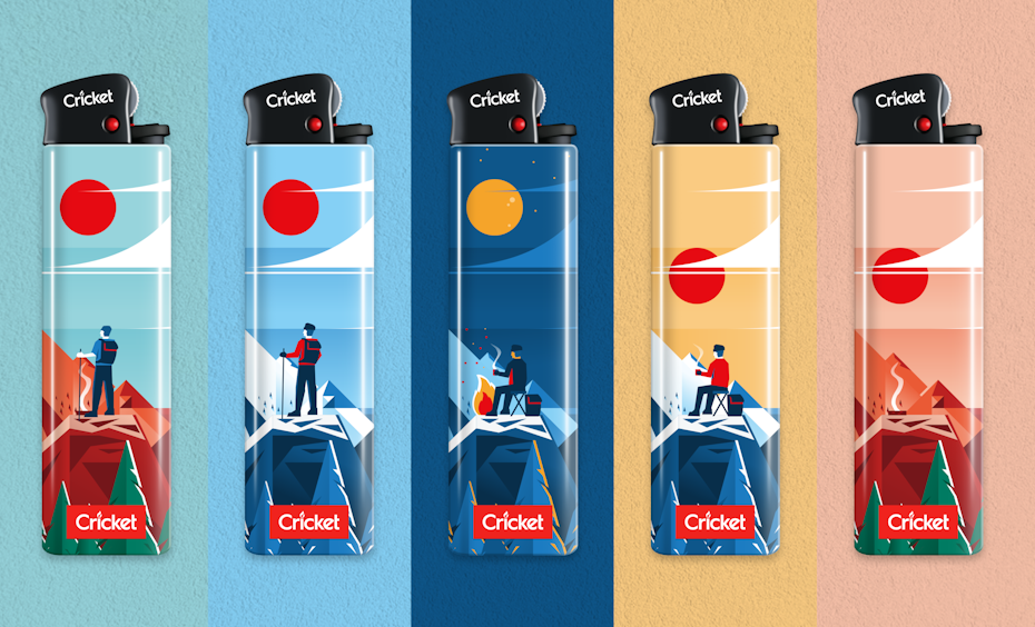 Cricket Lighters und 99designs Die neue Limited Edition 99designs
