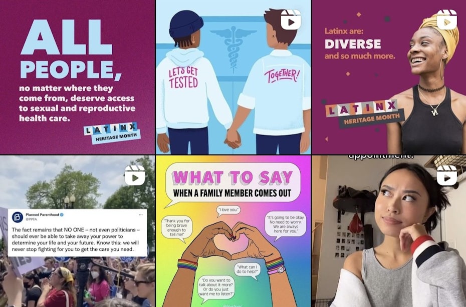 Planned Parenthood’s Instagram