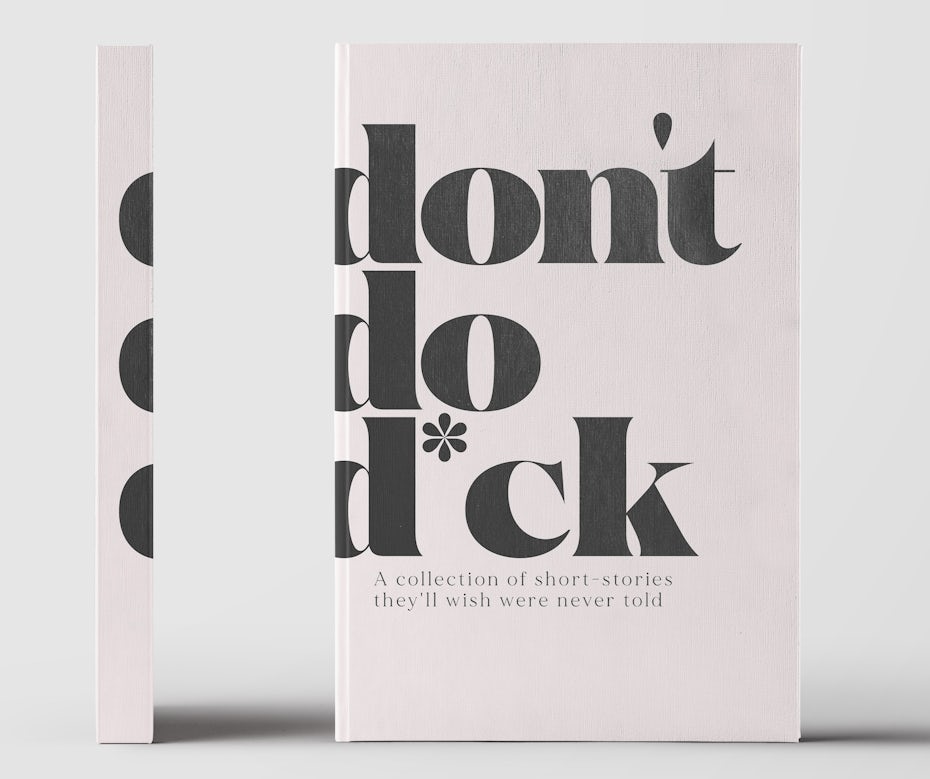 don’t do d*ck book cover