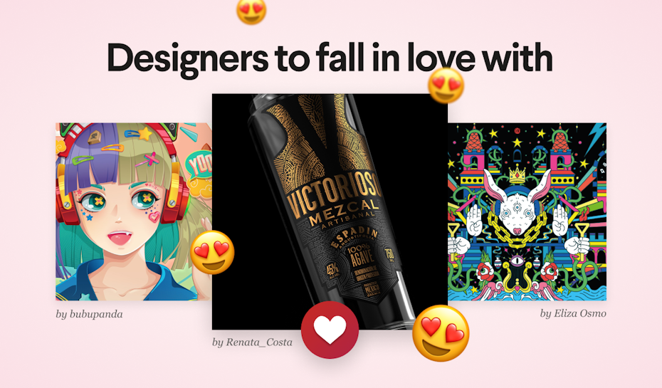 3 image examples of designers' work to fall in love with