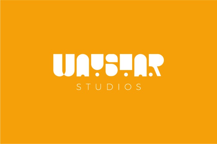 Waystar Studios logo reimagined in loosely interpreted lettermarks