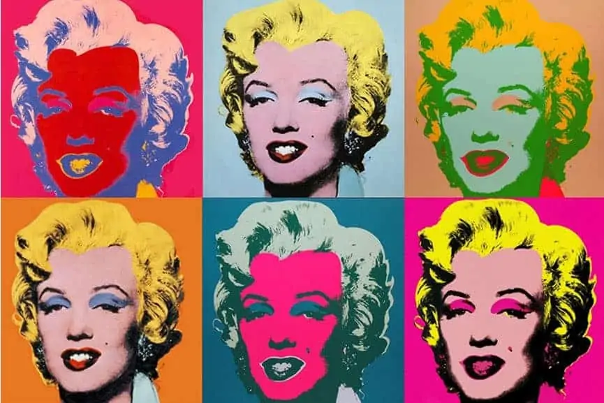Andy Warholâs Marilynâs Diptych