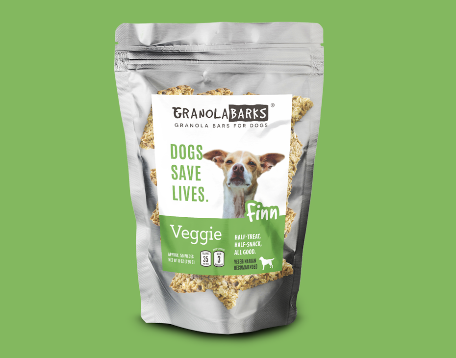 granola barks packaging design