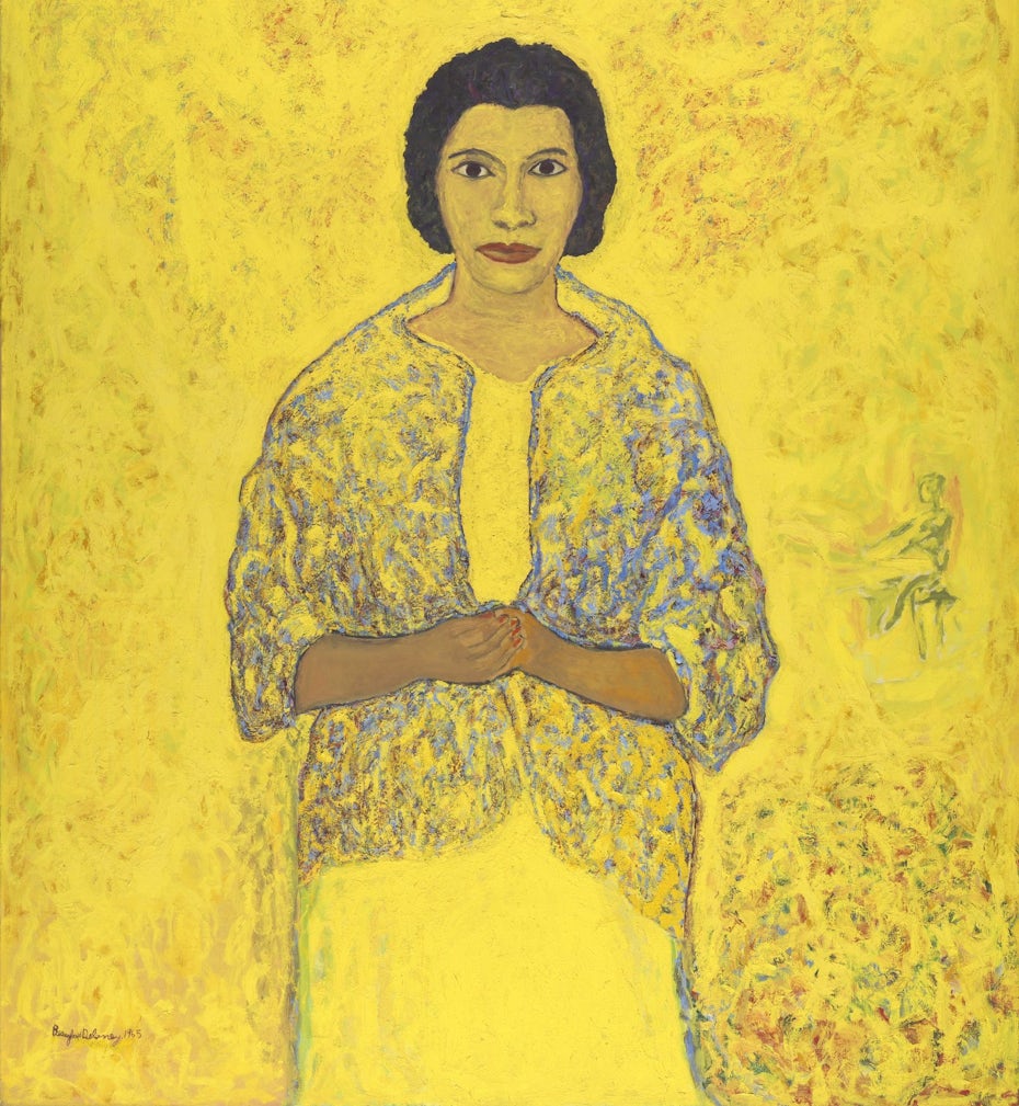 Beauford Delaney painting Marian Anderson