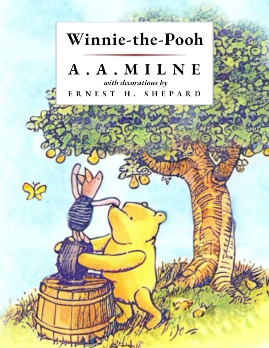 Winnie the Pooh book cover