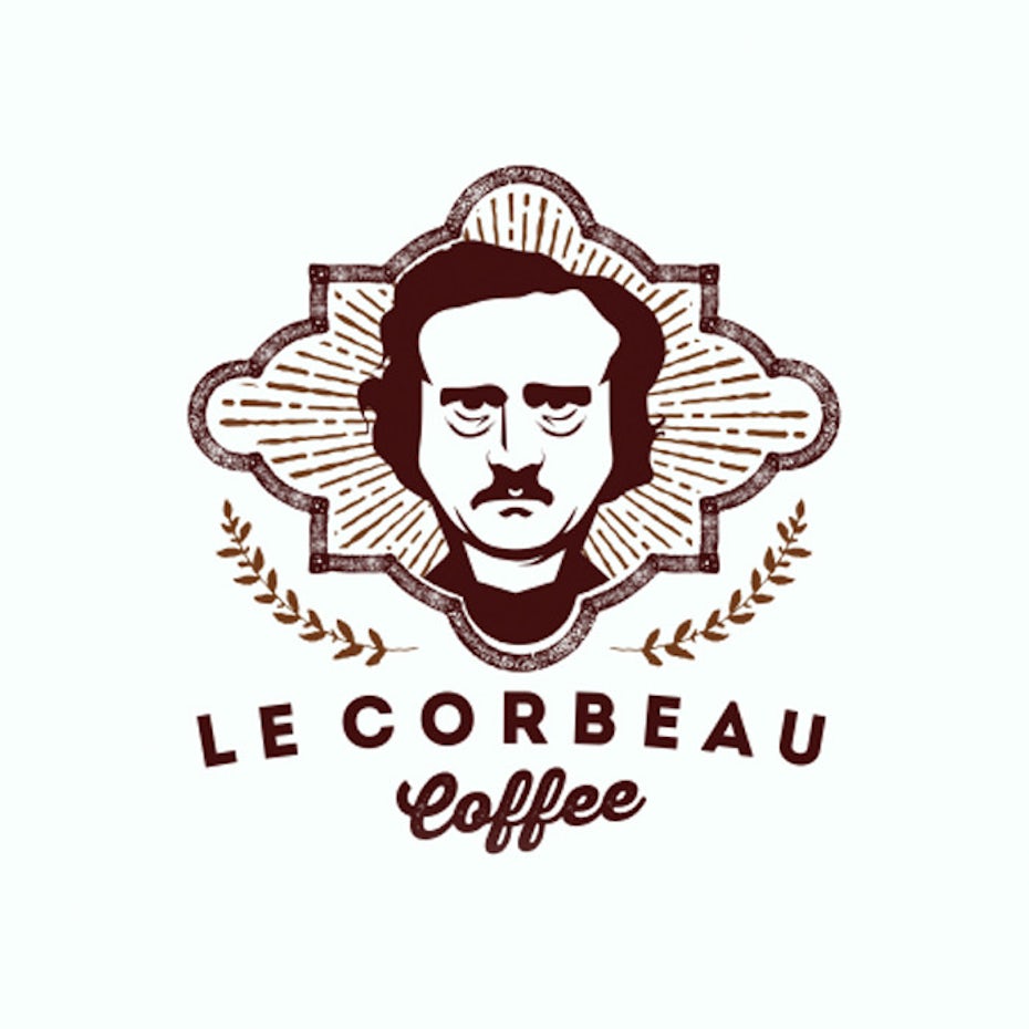 Le Corbeau Coffee logo by mark992