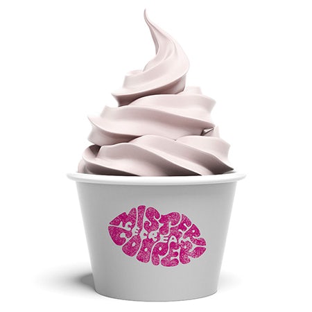 clever ice cream logo