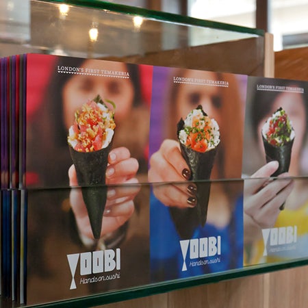 Yoobi sushi restaurant design