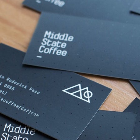 modern geometric coffee roaster logo