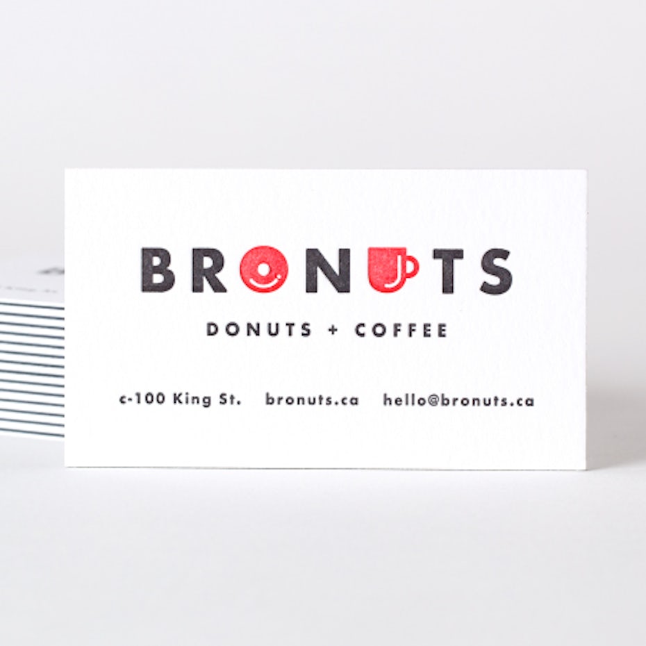 fun coffee and donut shop logo