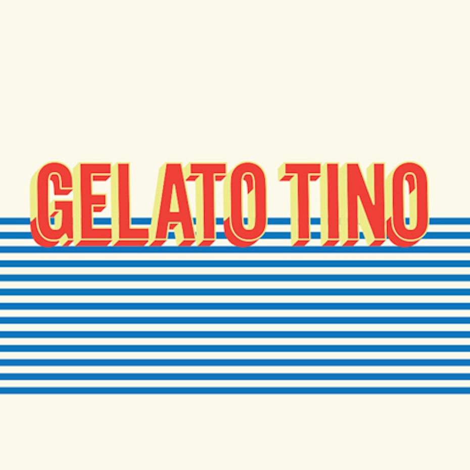 gelato ice cream truck logo