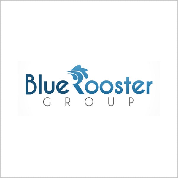 blue rooster blue logo