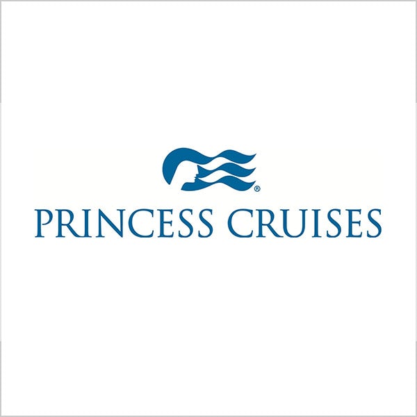 princess cruises blue logo water