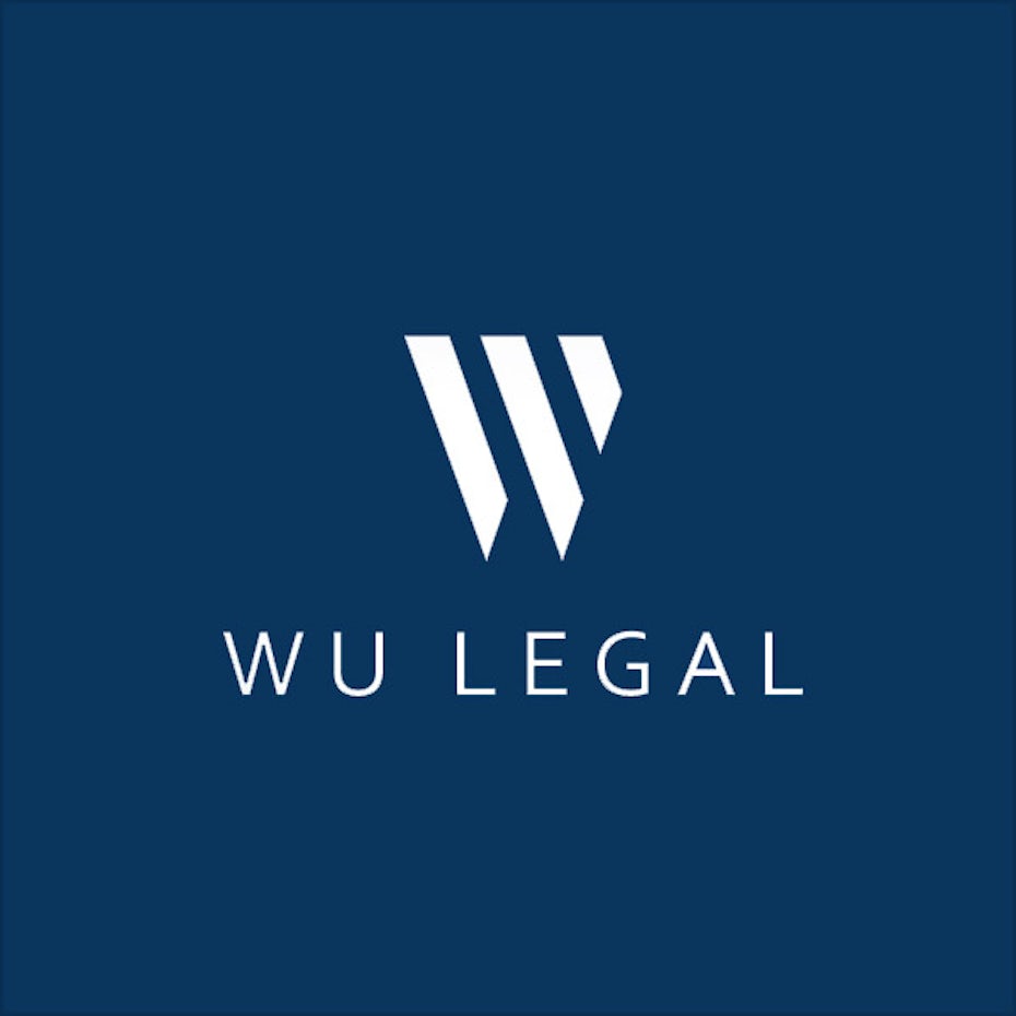 wu legal blue logo