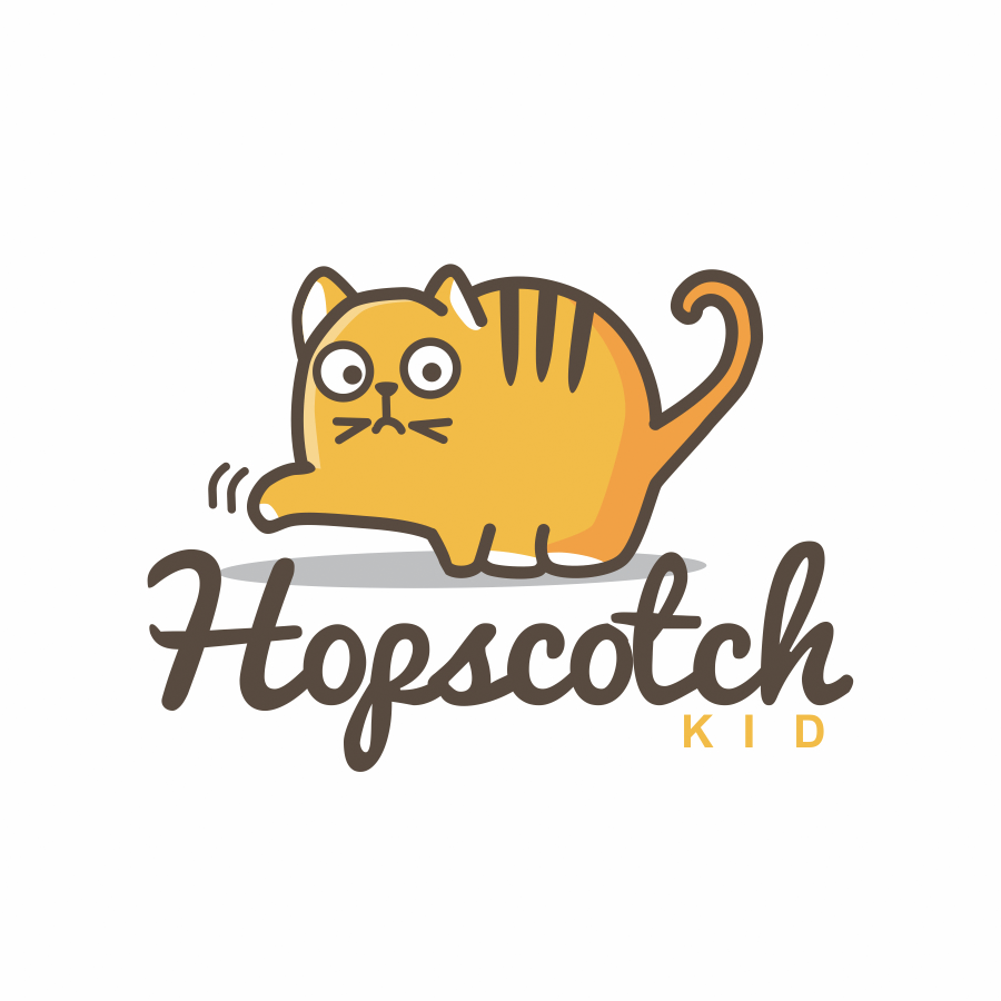 cute kitten logo