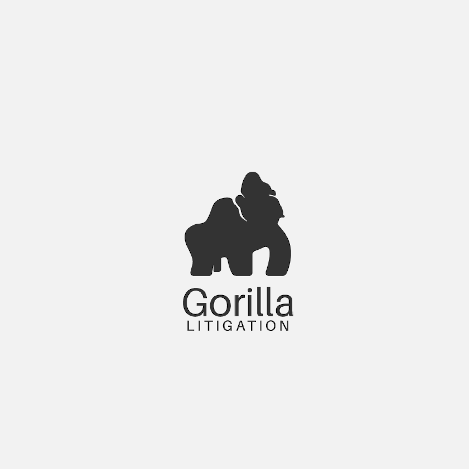 LEGAL LOGO WITH GORILLA