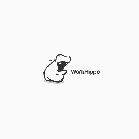 hippo logo design