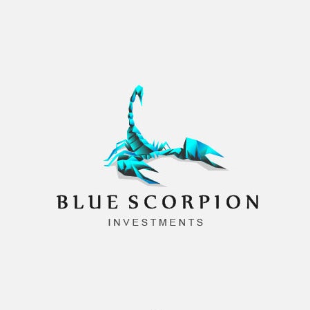 blue scorpion logo