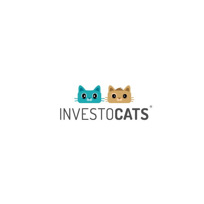 illustrated cats logo design