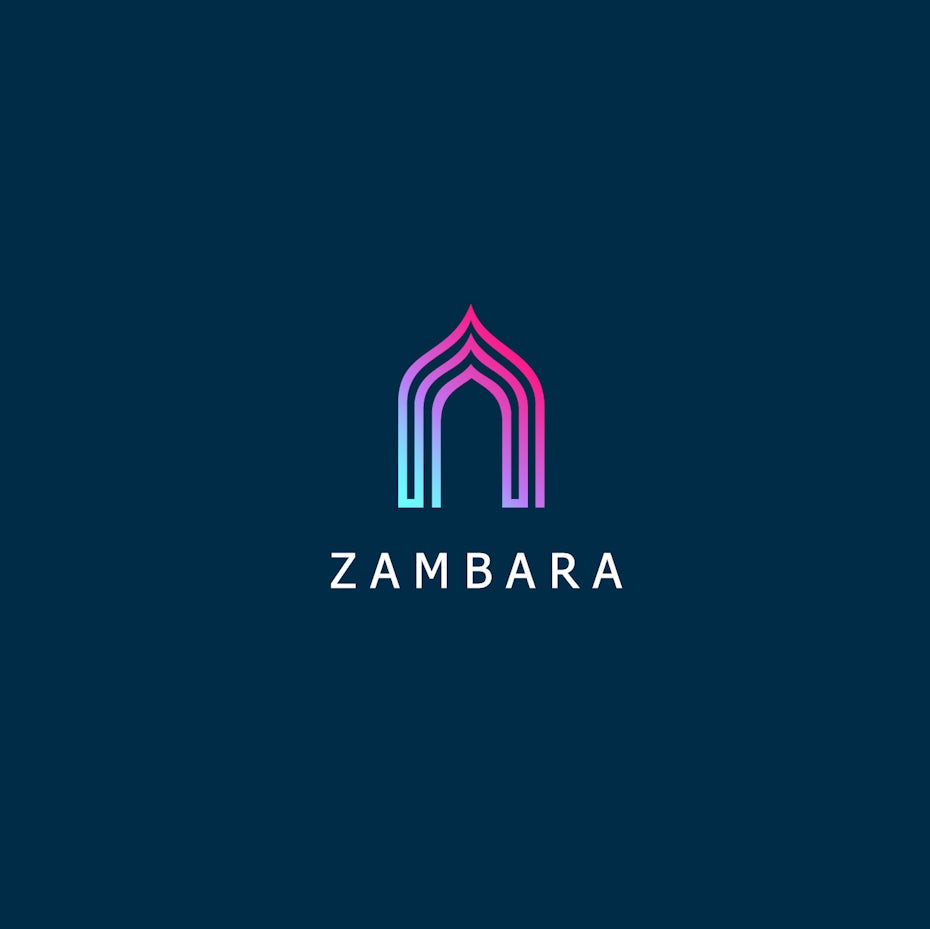 colorful gateway logo design