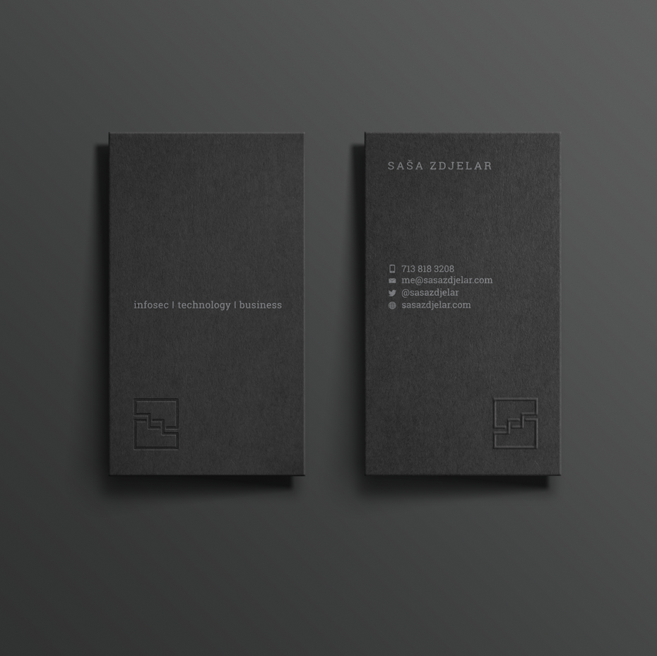 Business card design