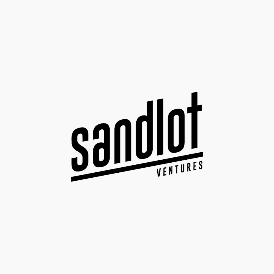 slanted typeface logo