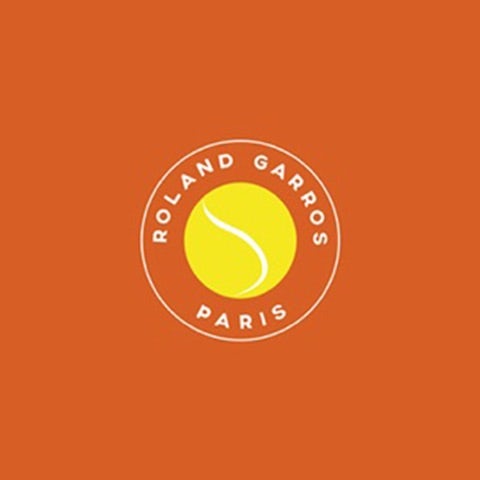 logo with tennis ball