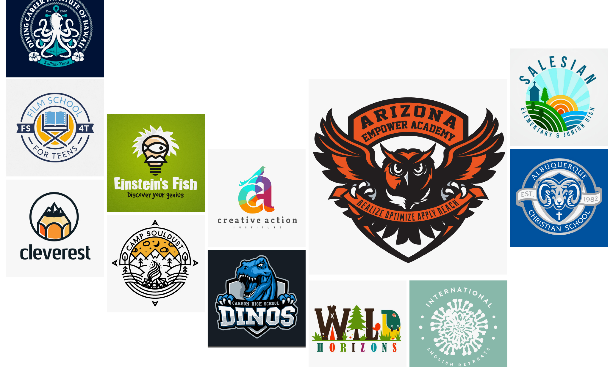 29 education and school logos that get an A+