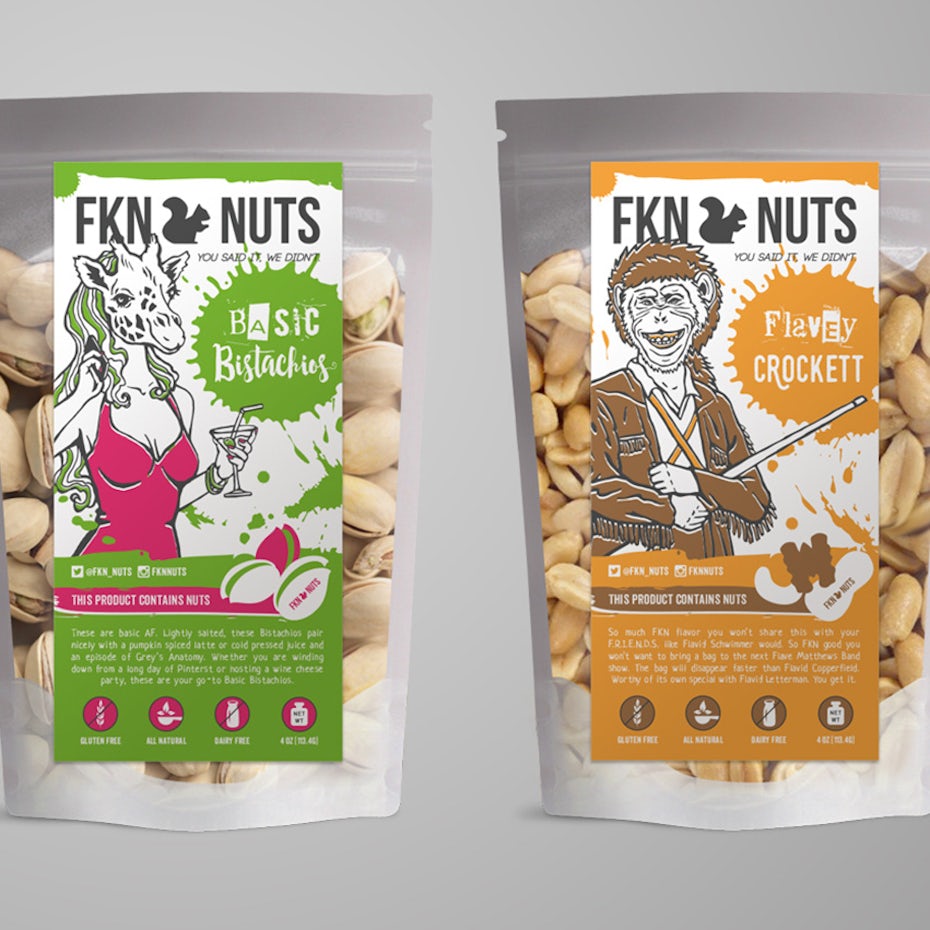 Nuts packaging