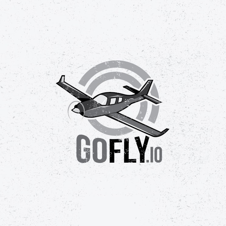GoFly.io logo design