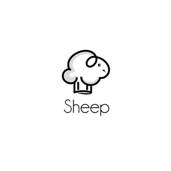 Sheep logo design