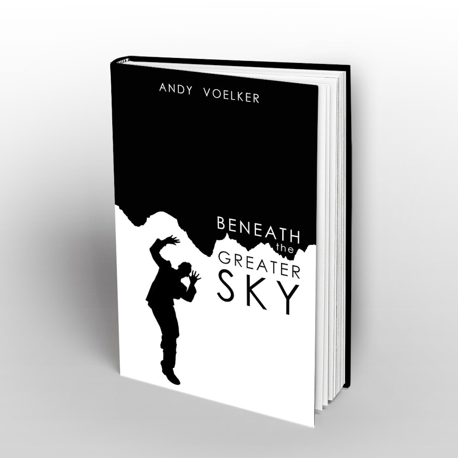 Black and white book cover
