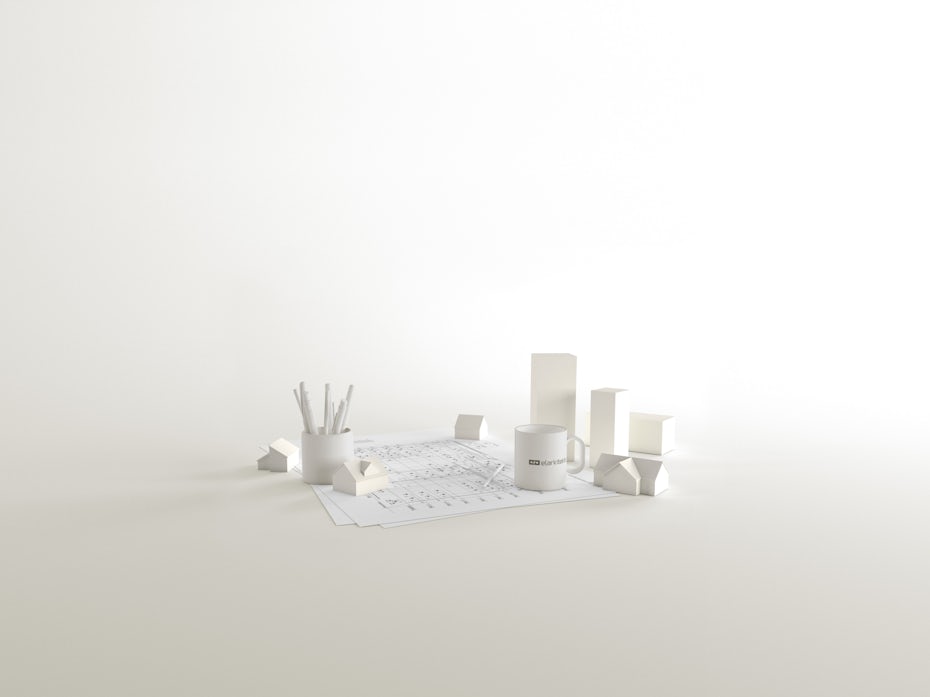 Minimalist 3D image