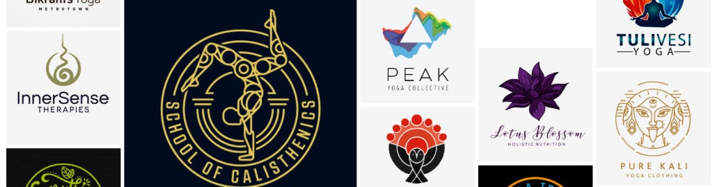 33 Yoga Logos That Will Help You Find Your Center 99designs