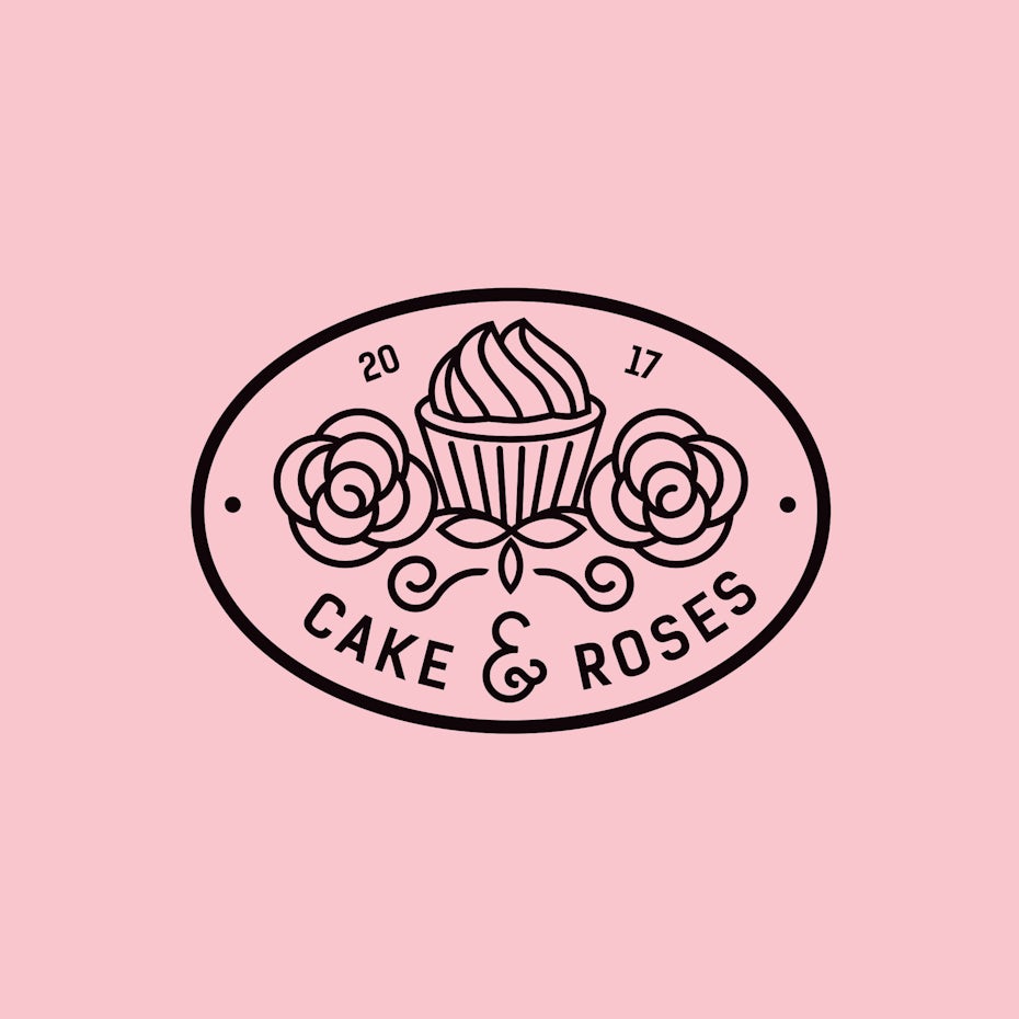 Round logo