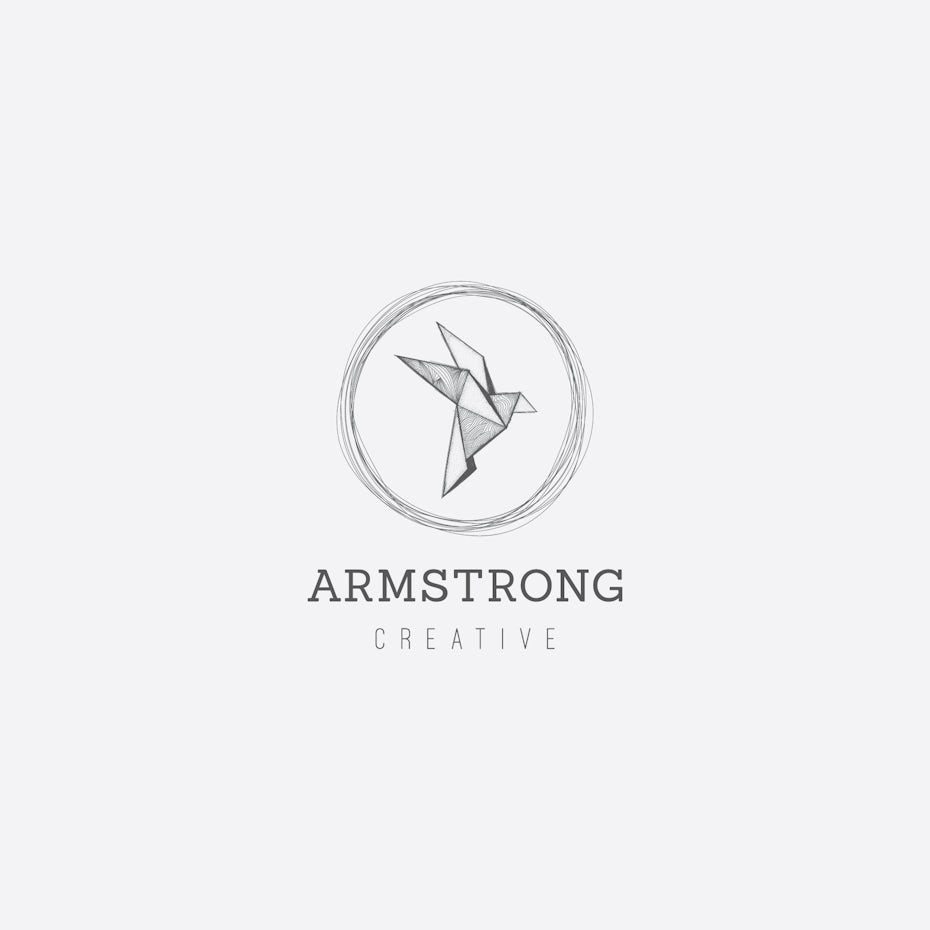 Round logo
