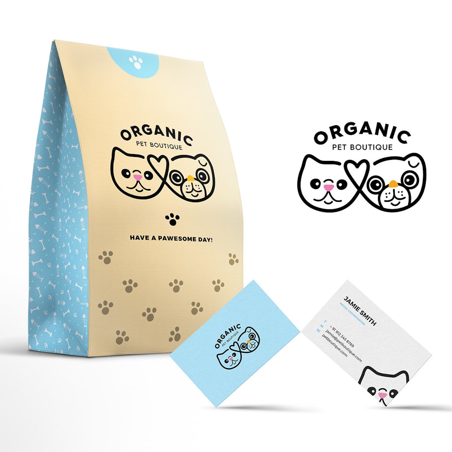 Organic Pet Boutique logo