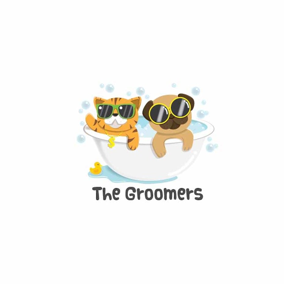 The Groomers logo
